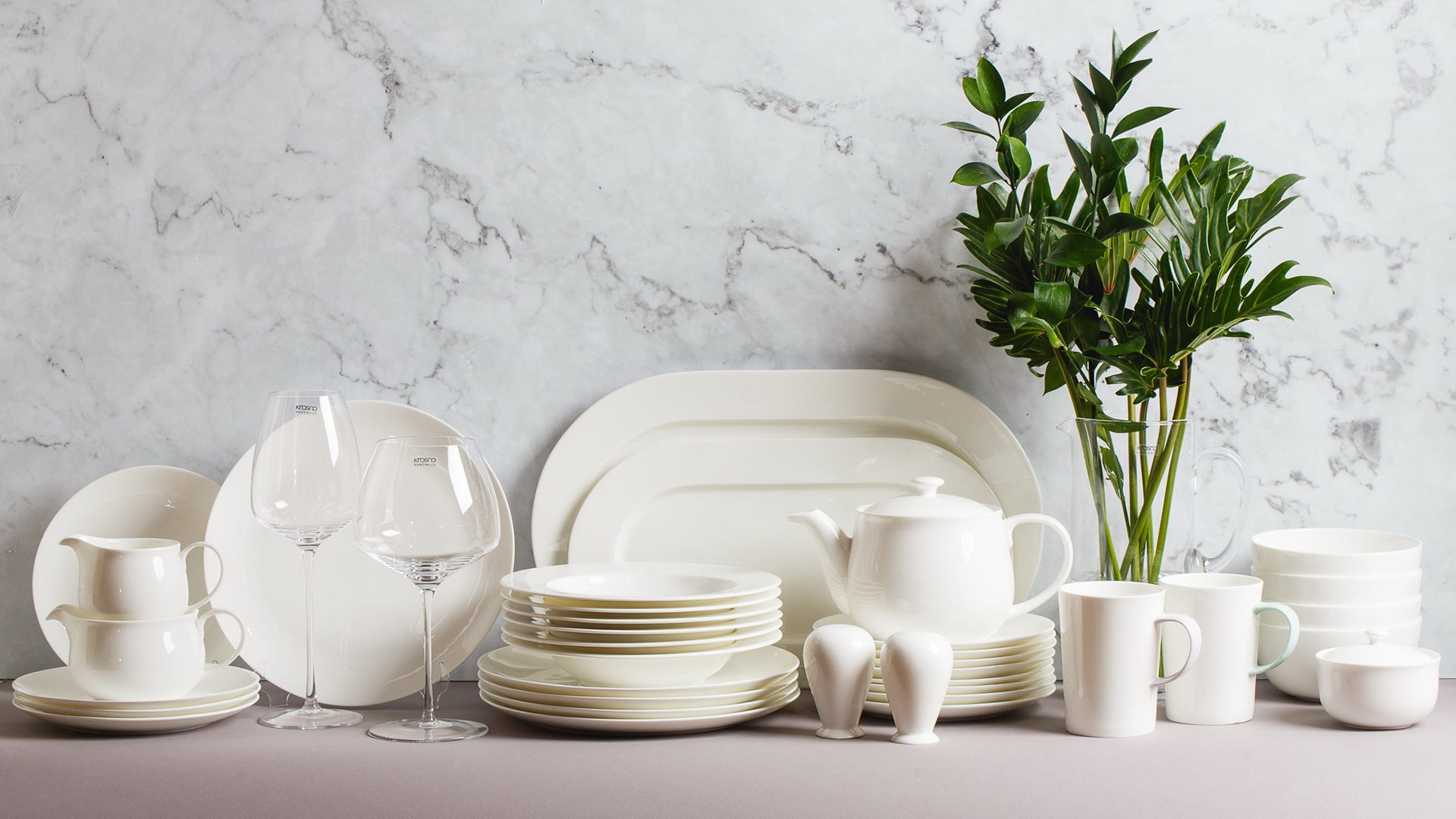 10635147 Mix&Match Набор солонка и перечница Mix&Match Комбо 9см, фарфор Фарфор костяной  - Вид №3