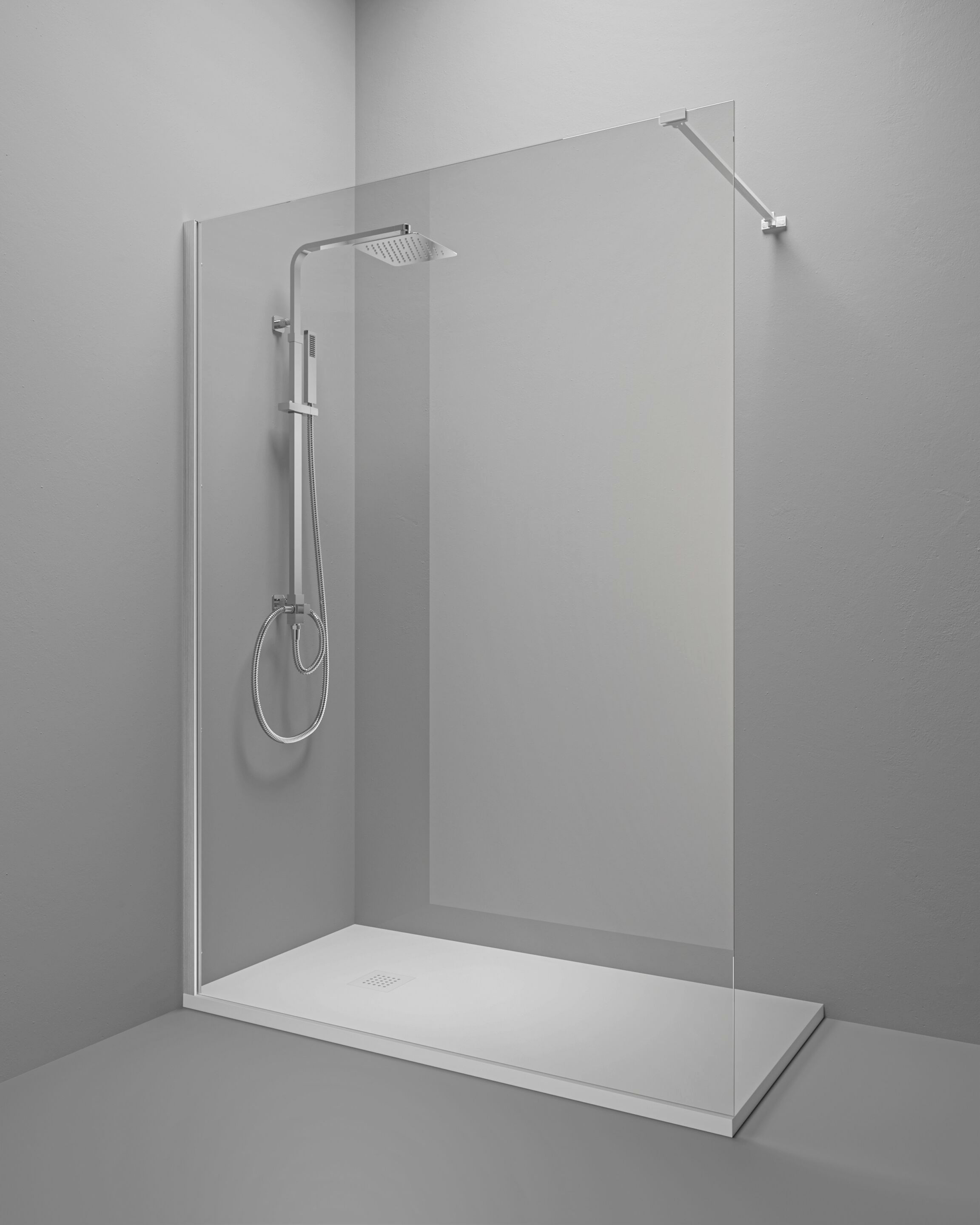 Алюминиевый и стеклянный душ TAMANACO WALK-IN ARCH-00036406 - Вид №9