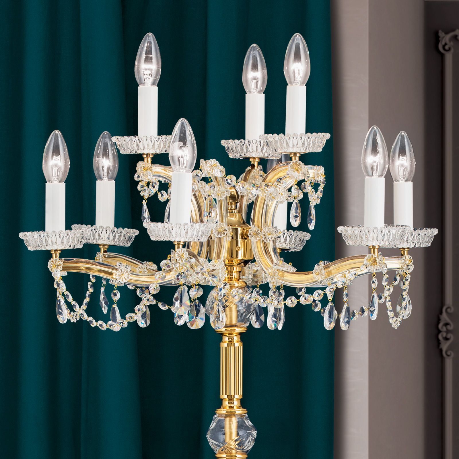 Торшер с кристаллами Orion Maria Theresia ARCH-00151015 - Вид №5