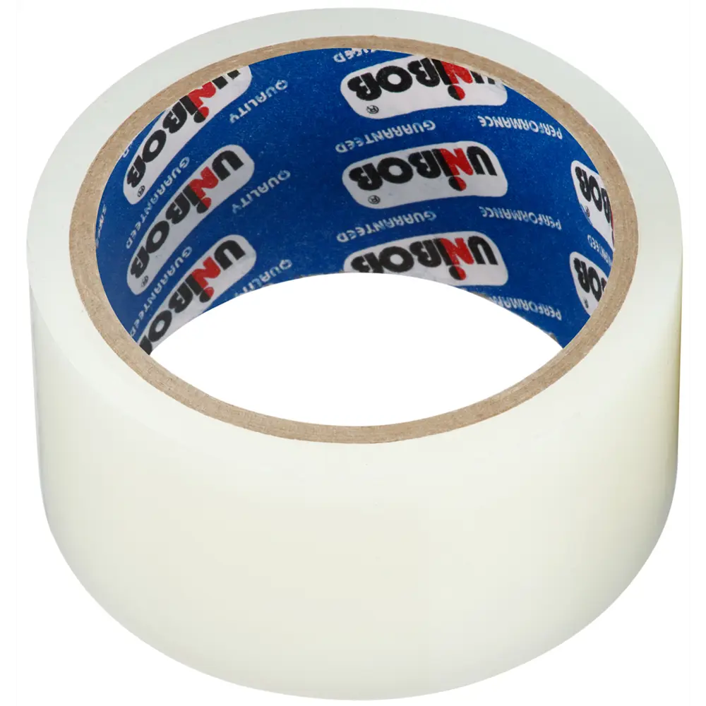 Клейкая лента UNIBOB для стекла и пластика 48мм × 10м 18696595 STLM-0012129