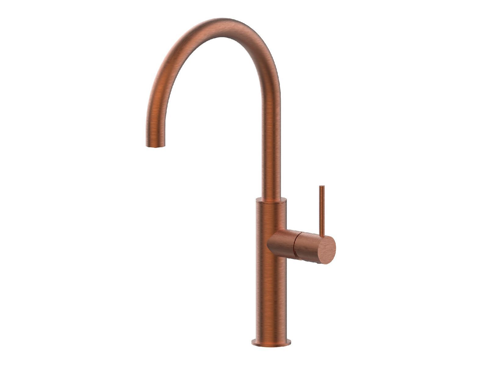 Однорычажный смеситель для кухни из нержавеющей стали Rubinetterie Frattini Pepe XL 316 ARCH-00062229