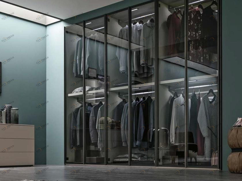 Gruppo Tomasella Модульный шкаф из стекла Metropolis sun-id-1475682