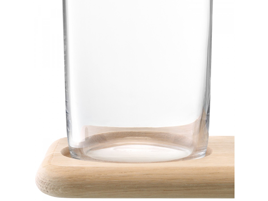 G1166-00-991 Набор кувшинов для вина и воды на деревянной подставке 1,2 л/1,4 л LSA International  - Вид №5