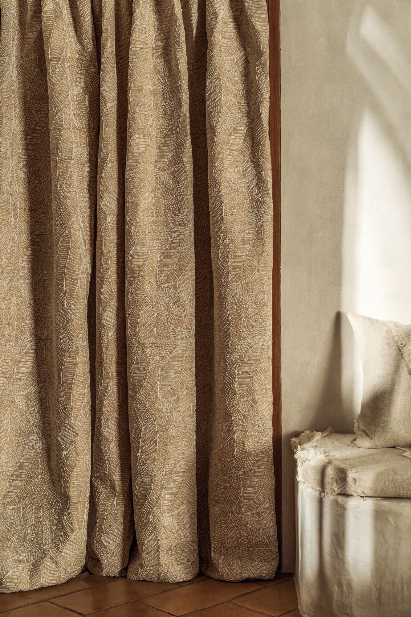 Хлопчатобумажная Жаккардовая ткань Élitis Baléares ARCH-00031621 - Вид №3