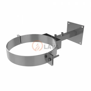 Кронштейн стеновой LAVA 300, телескоп 20-35, нерж. 439 (2,0)