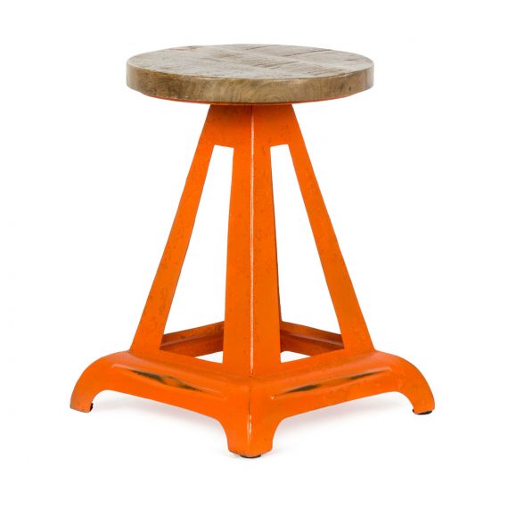 080952 Табурет из дерева и металла Francisco Segarra Daki Santreyd  - Вид №4