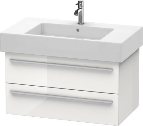 XL635208585 Тумбочка подвесная X-Large #XL6352 800 x 468 мм Белый глянцевый лак Duravit - Вид №2