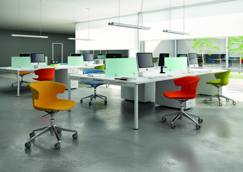 Quadrifoglio Офисное кресло с 5 спицами на колесиках Cove sun-id-1447610 - Вид №4