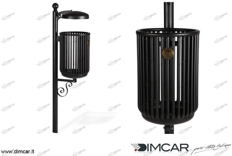 DIMCAR Подземный металлический контейнер с крышкой для использования вне помещений Elite 292-bis