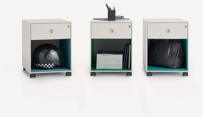 Fantin Офисный комод на колесиках с замком Mya sun-id-1420060 - Вид №1