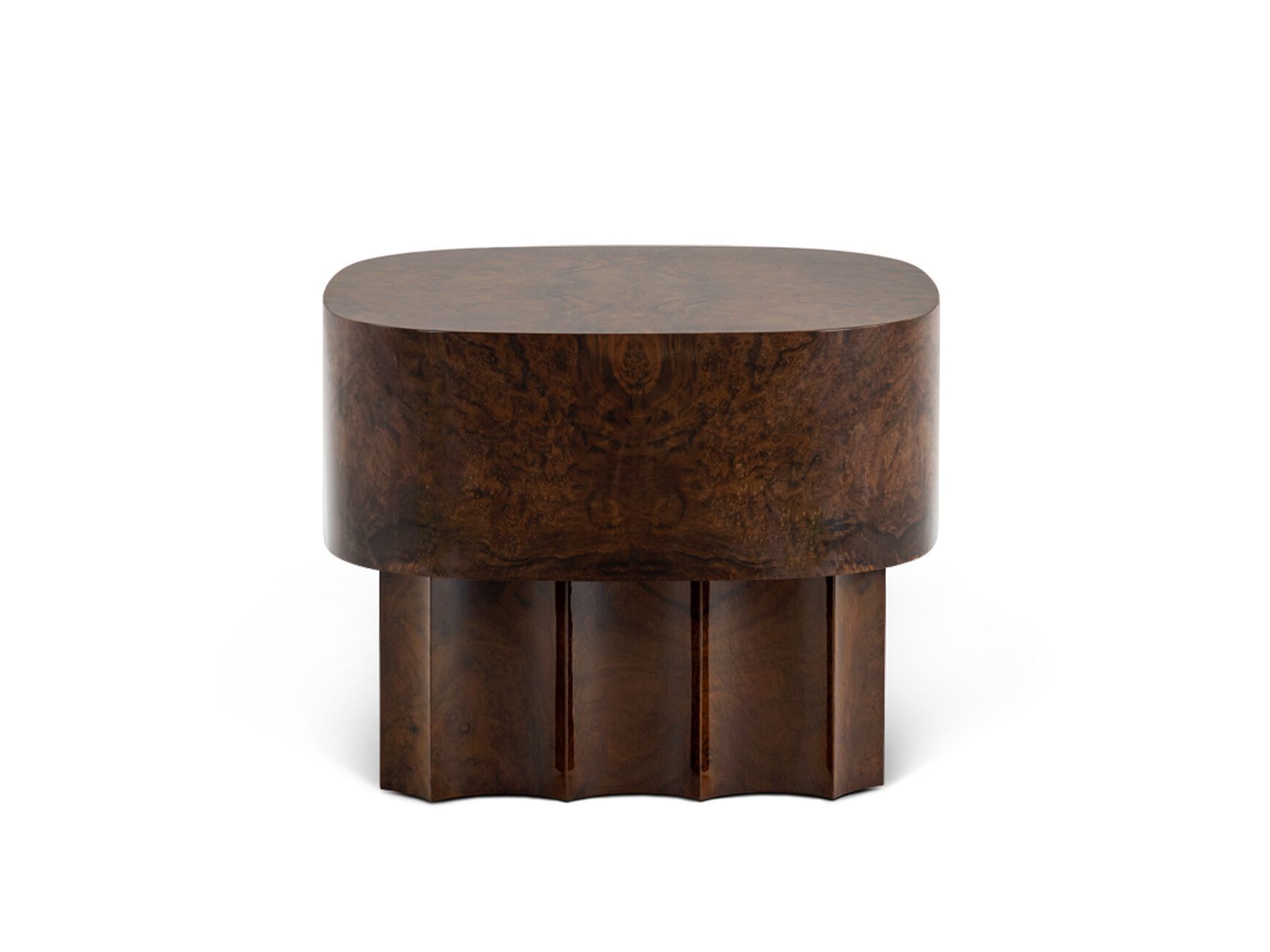 Квадратный журнальный столик из орехового дерева JOSÉ LEITE DE CASTRO SALIMA ARCH-00068257 - Вид №1