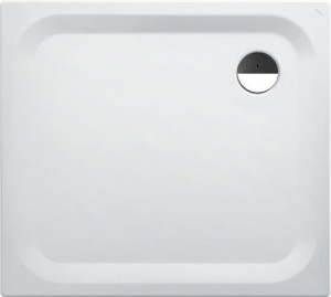 H2150300000401 Душевой поддон, прямоугольный, эмалированная сталь (3.5 мм), ультра плоский (25 мм) LAUFEN PRO