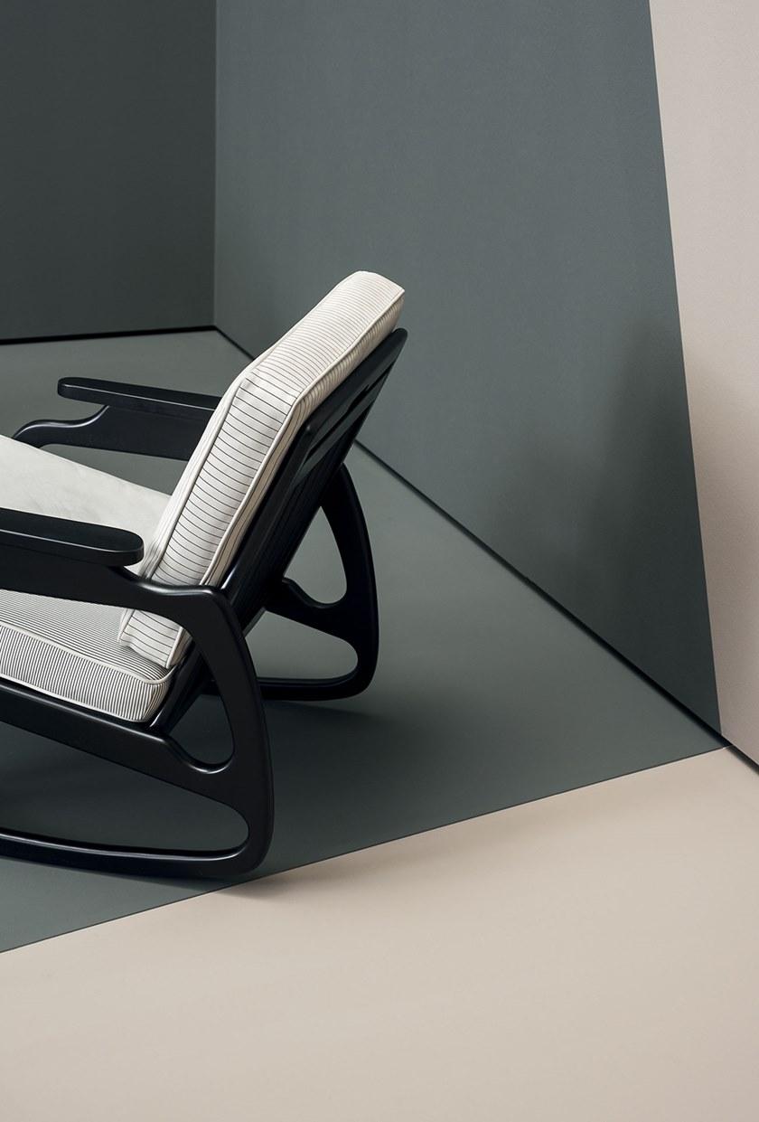 BAXTER Кресло-качалка из кожи sun-id-1363093 - Вид №2