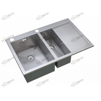 Zorg X-5178-2-L Мойка кухонная прямоугольная Zorg 