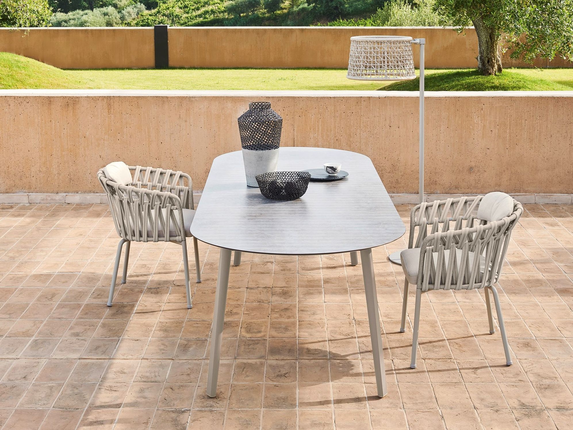 Алюминиевый овальный садовый стол Varaschin Эмма ARCH-00088653 - Вид №2