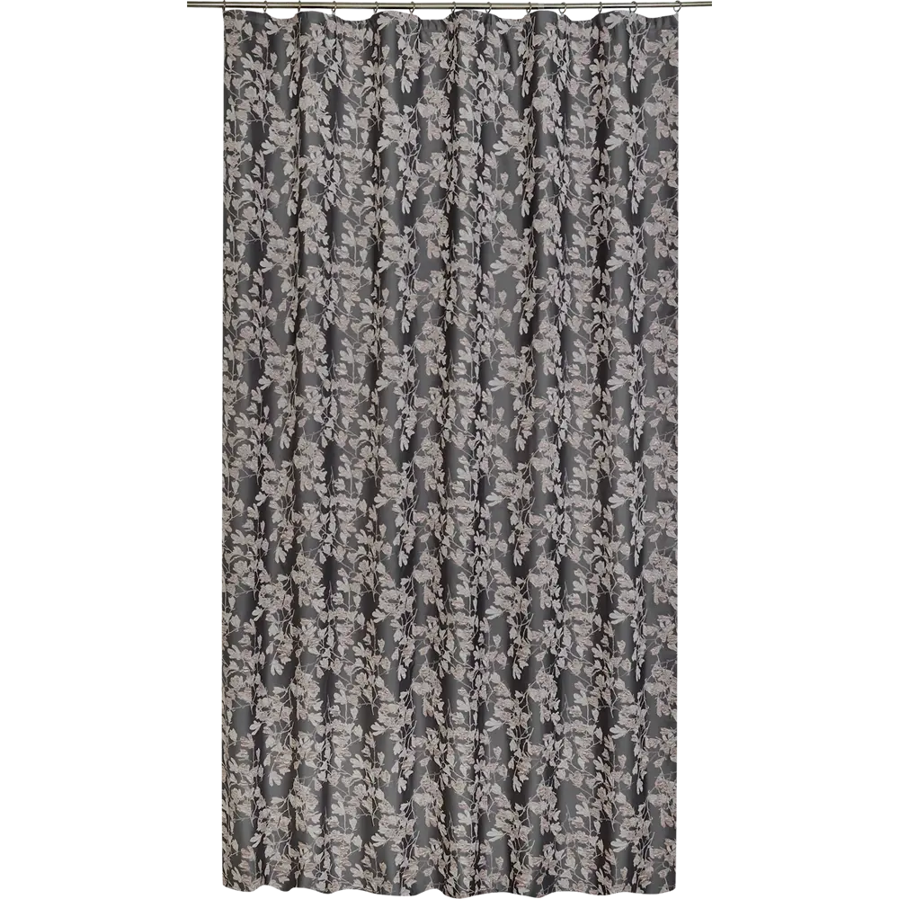 Штора на ленте «Флора» 200x300 см цвет серый MIAMOZA STLM-2098350