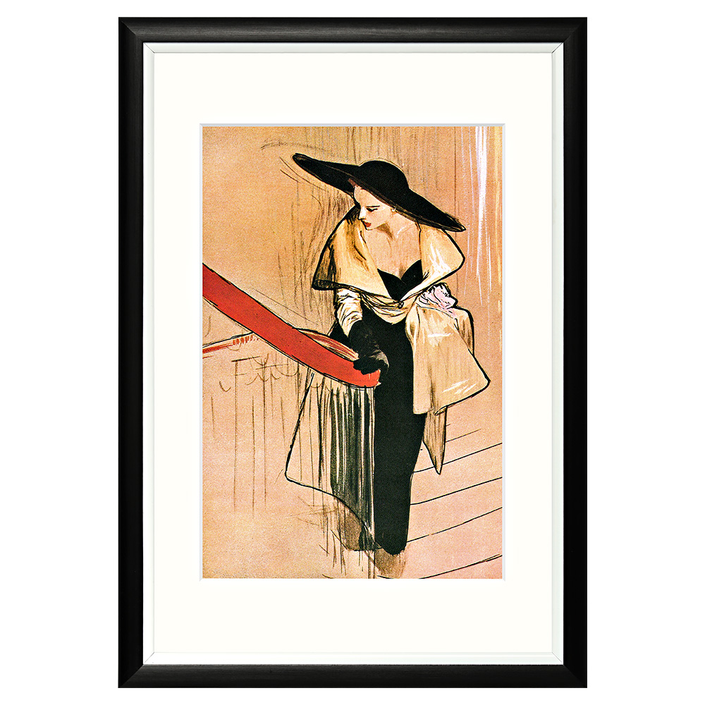 828199202_1818 Арт-постер «Тайное свидание» Object Desire 