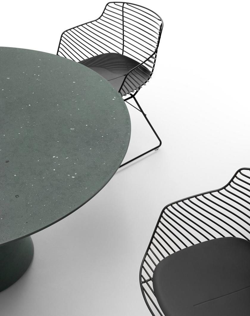 MDF Italia Стул из стали с подлокотниками Flow sun-id-1374587 - Вид №11