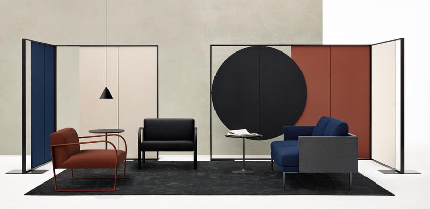 arper Кресло из ткани с подлокотниками Arcos sun-id-1403807 - Вид №2