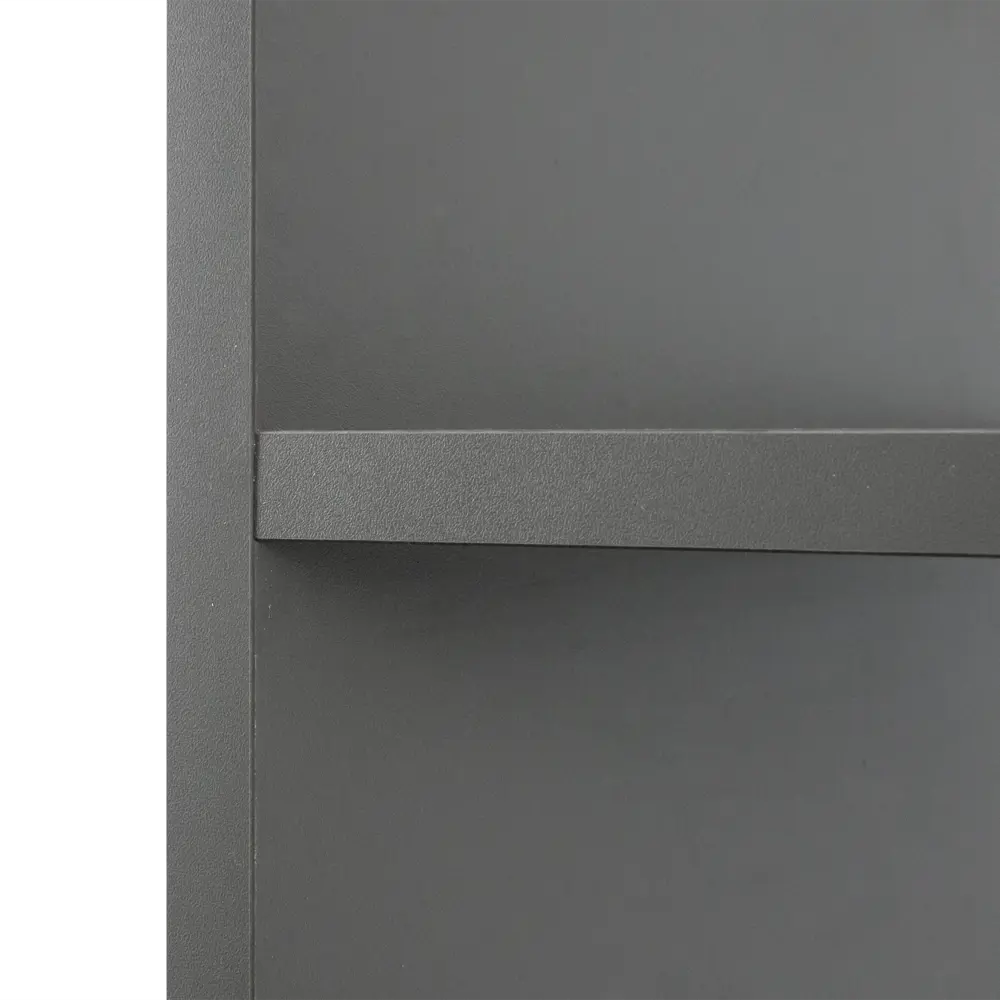 Стеллаж КУБ 4 секции 36х139х32 см ЛДСП цвет графит Santreyd STLM-2127370 - Вид №2