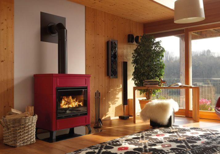 PALAZZETTI Дровяная печь из керамики класса а sun-id-1483975 - Вид №2