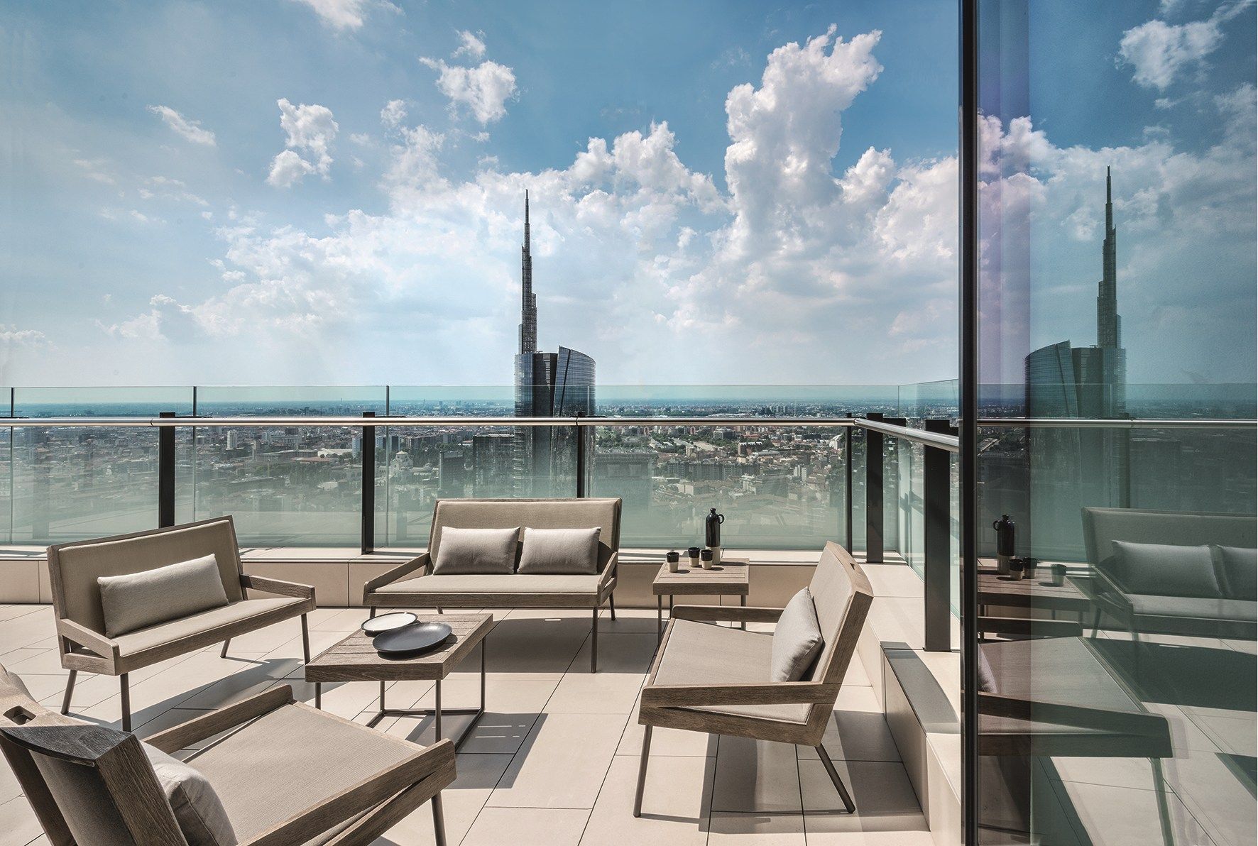 2-местный садовый диван Batyline® Ethimo открытый ARCH-00096264 - Вид №1