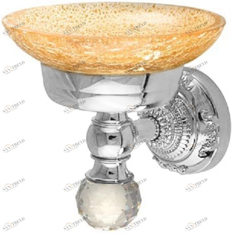 Мыльница MIGLIORE.CRistalia ML.CRS-60.201.CR - хром 