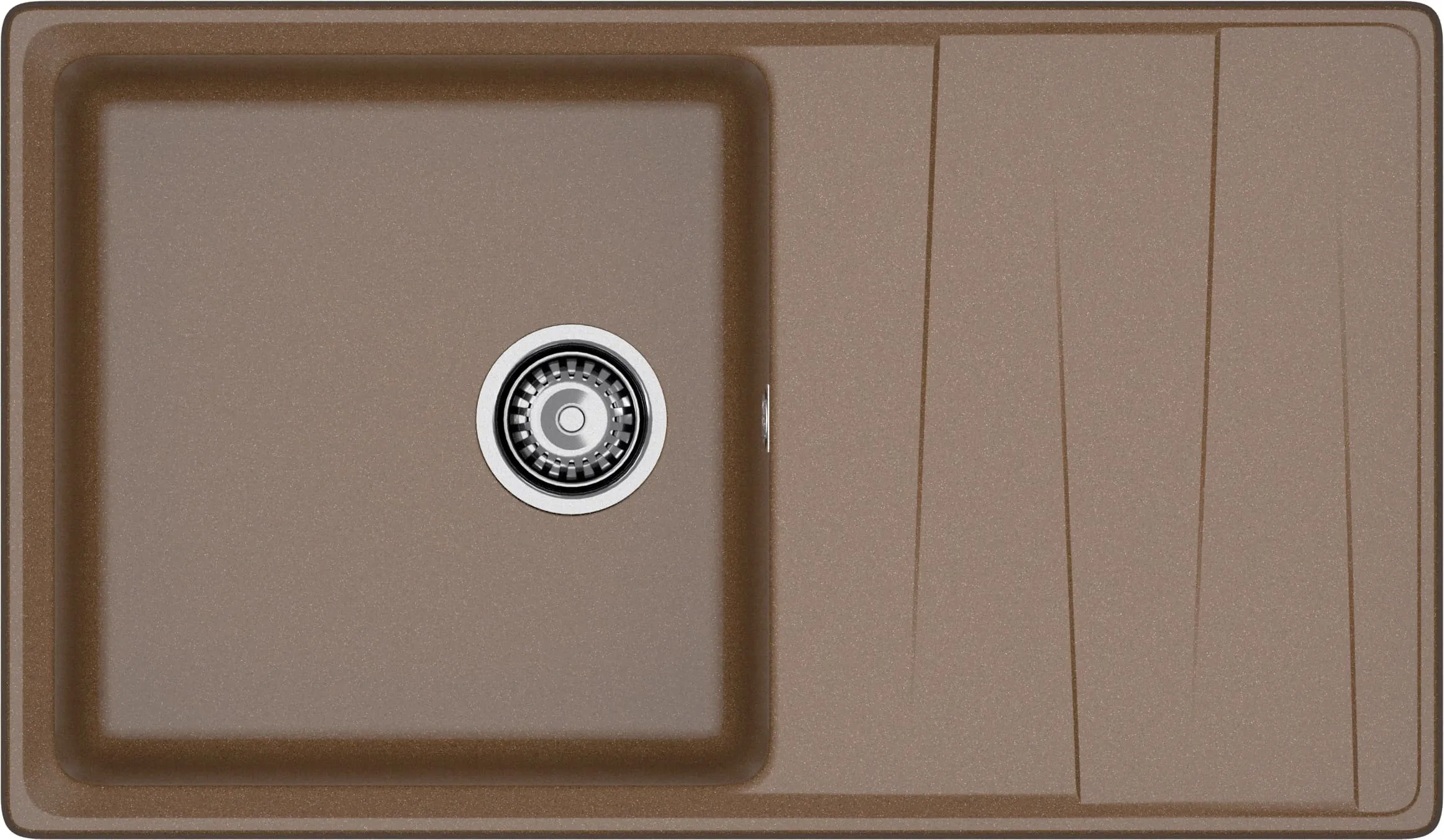 Кухонная мойка Искусственный камень LEVEL S120 GranFest LV-860L-S120