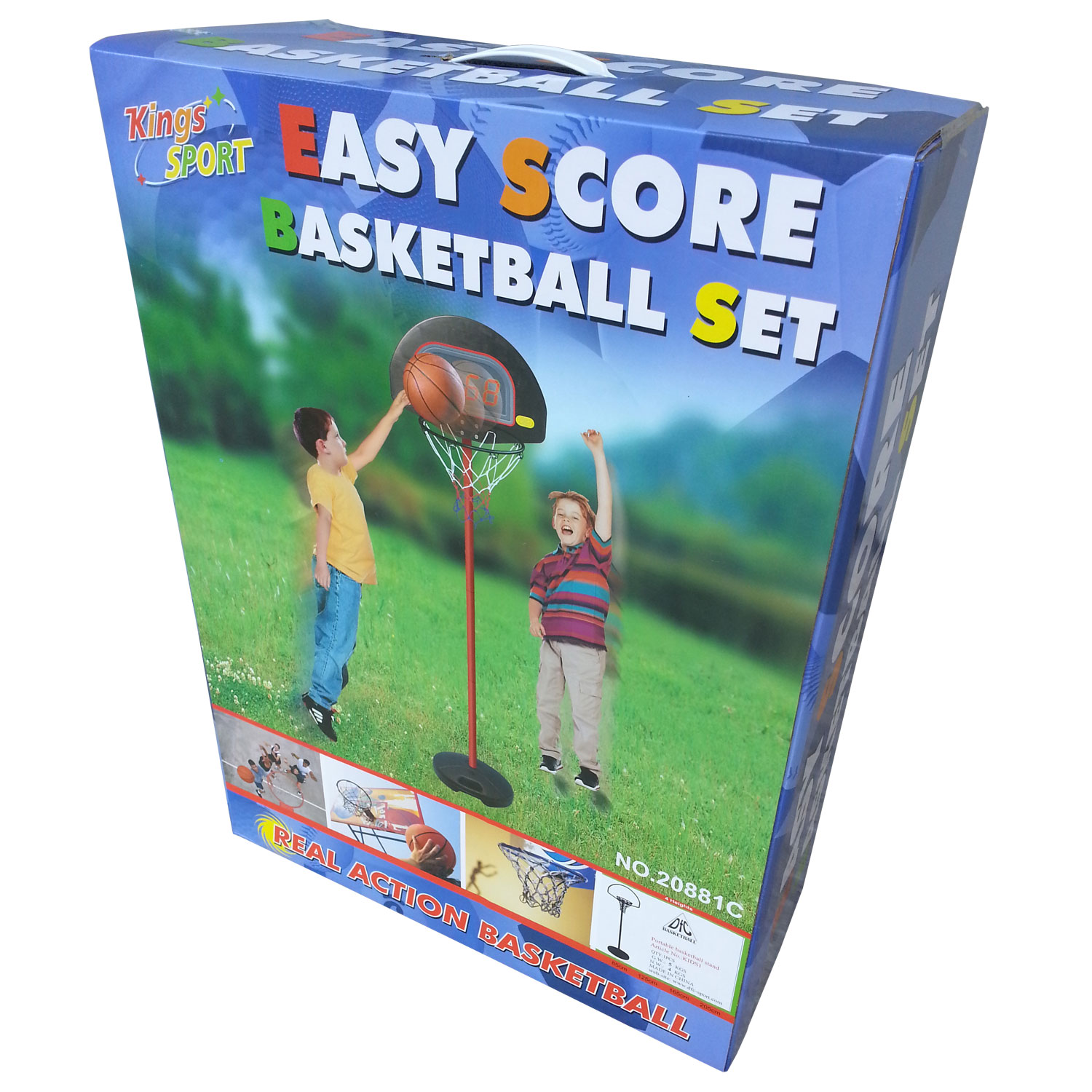 KIDS1 Мобильная баскетбольная стойка kids1 DFC  - Вид №4