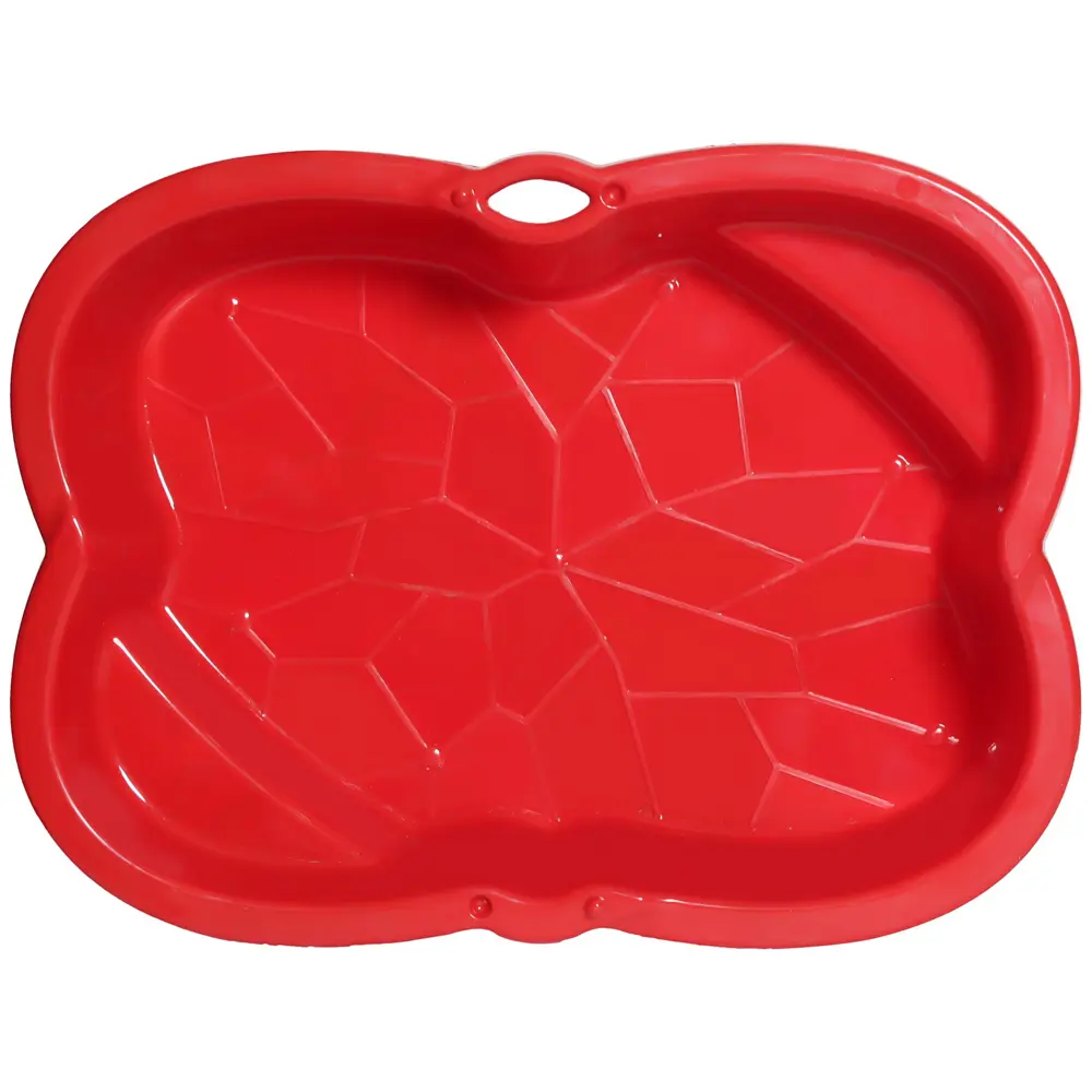 Песочница детская красная пластиковая 96х72 см ТУБА-ДУБА STLM-2198216 - Вид №2