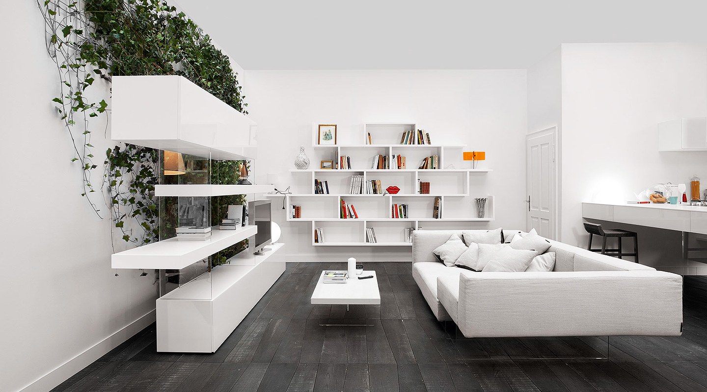 Полка  LAGO Livingroom_0410 Lagolinea