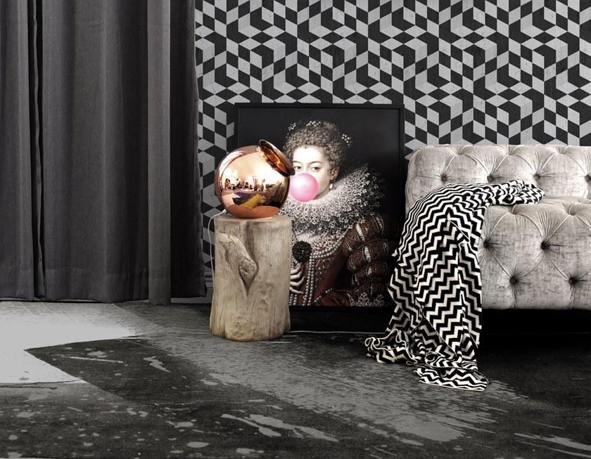 Mineheart Геометрические однополосные обои на флизелине Geometric sun-id-1423049 - Вид №4