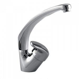 636000 BASIC/PREMIUM Младший литой излив вертикальный смеситель раковины Хром GRB MIXERS