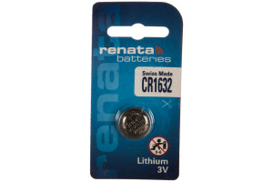 16168730 Литиевая батарейка CR 1632 Li/MnO2, 125mAh, 3V, NEW 12547 Renata