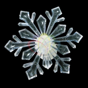 Фигура светодиодная на присоске Снежинка большая, RGB SUPERNW СВЕТОВЫЕ ФИГУРЫ 217546 -