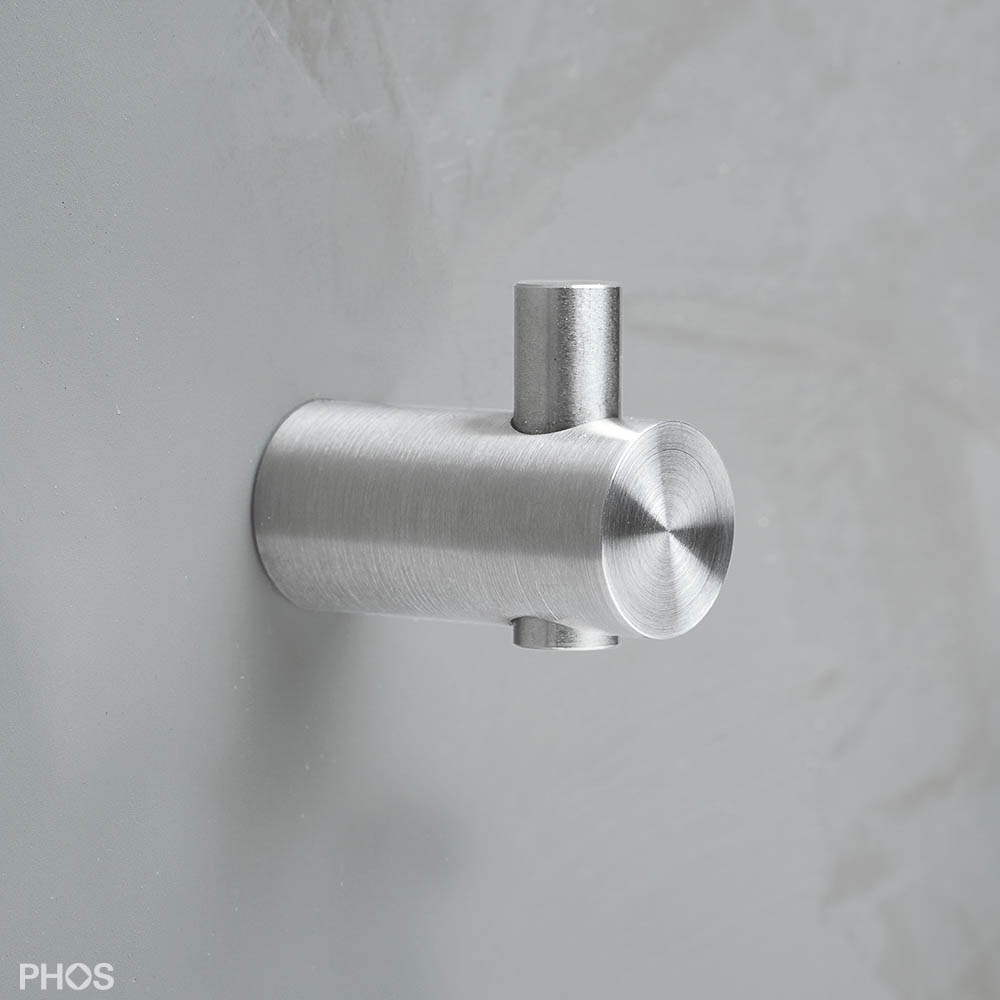 H12-25-B Крючок для полотенец, ø12 мм, длина 2,5 см PHOS 