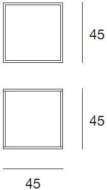 Pacini & Cappellini Сервиз квадратный  5451  - Вид №2