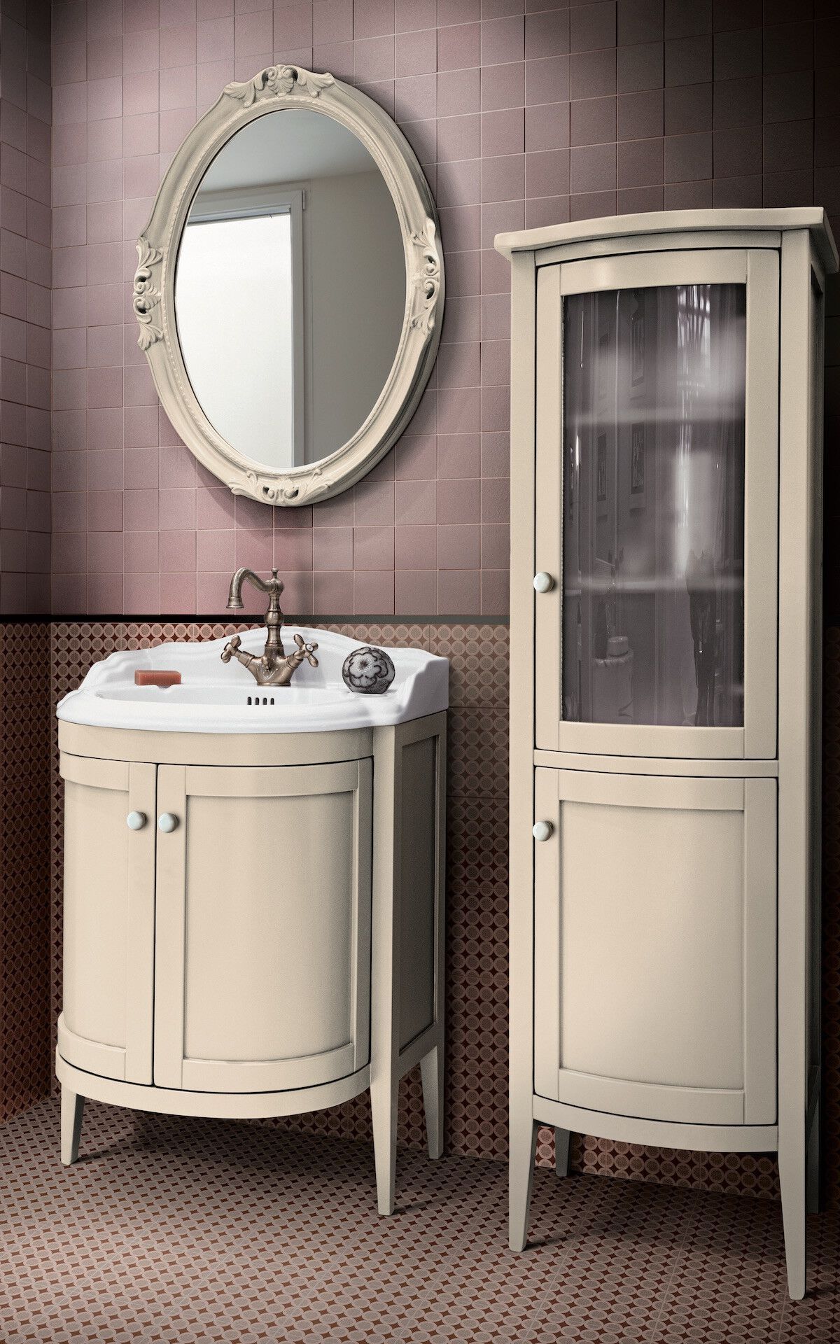 Напольный умывальник с дверцами Gaia Mobili Classic ARCH-00022793 - Вид №1