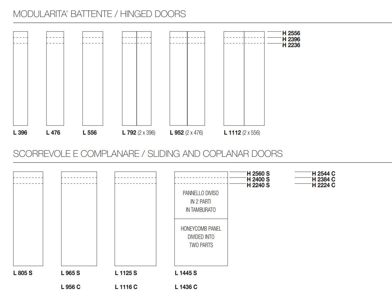Индивидуальный шкаф из травленого стекла с одной дверью MisuraEmme BRILLANTA ARCH-00088949 - Вид №4