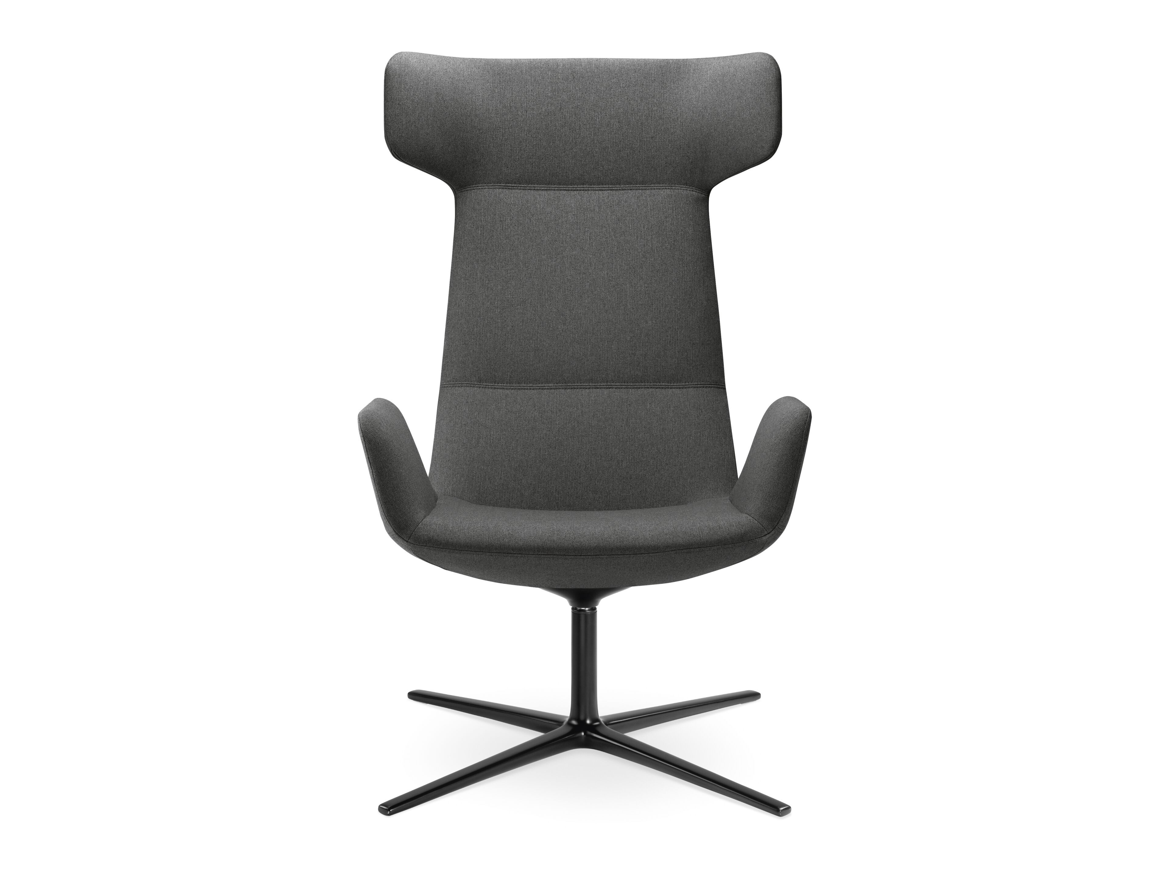 Тканевое вращающееся кресло со спинкой LD Seating Flexi Lounge ARCH-00039537 - Вид №1