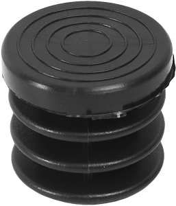 Ножка-заглушка ELEMENT для мебельных систем, черная 85283281