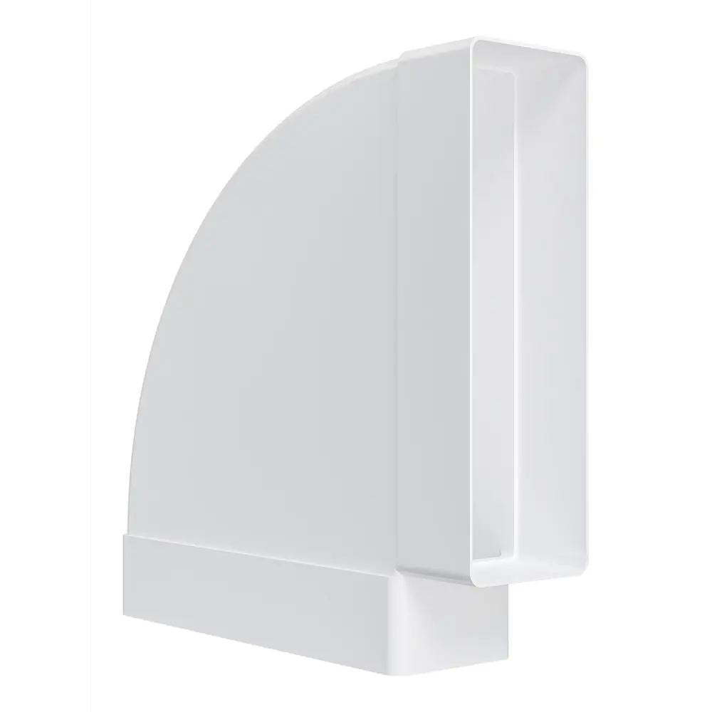 Колено горизонтальное Fonet 60x204 мм 90 градусов пластик STLM-2198576 - Вид №2