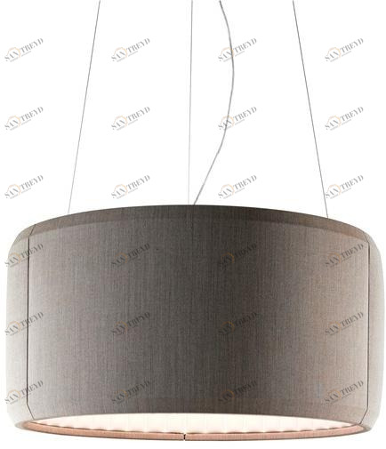 LUCEPLAN Звукопоглощающий подвесной светодиодный светильник в ткани sun-id-1450265