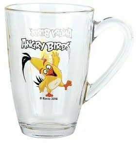 Кружка Angry Birds Movie Yellow 330 мл КОРАЛЛ ANGRY BIRDS MOVIE 029594 Прозрачный;желтый