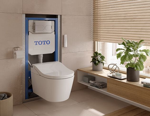 Керамический подвесной туалет биде с ручным душем TOTO Washlet® ARCH-00038309 - Вид №1