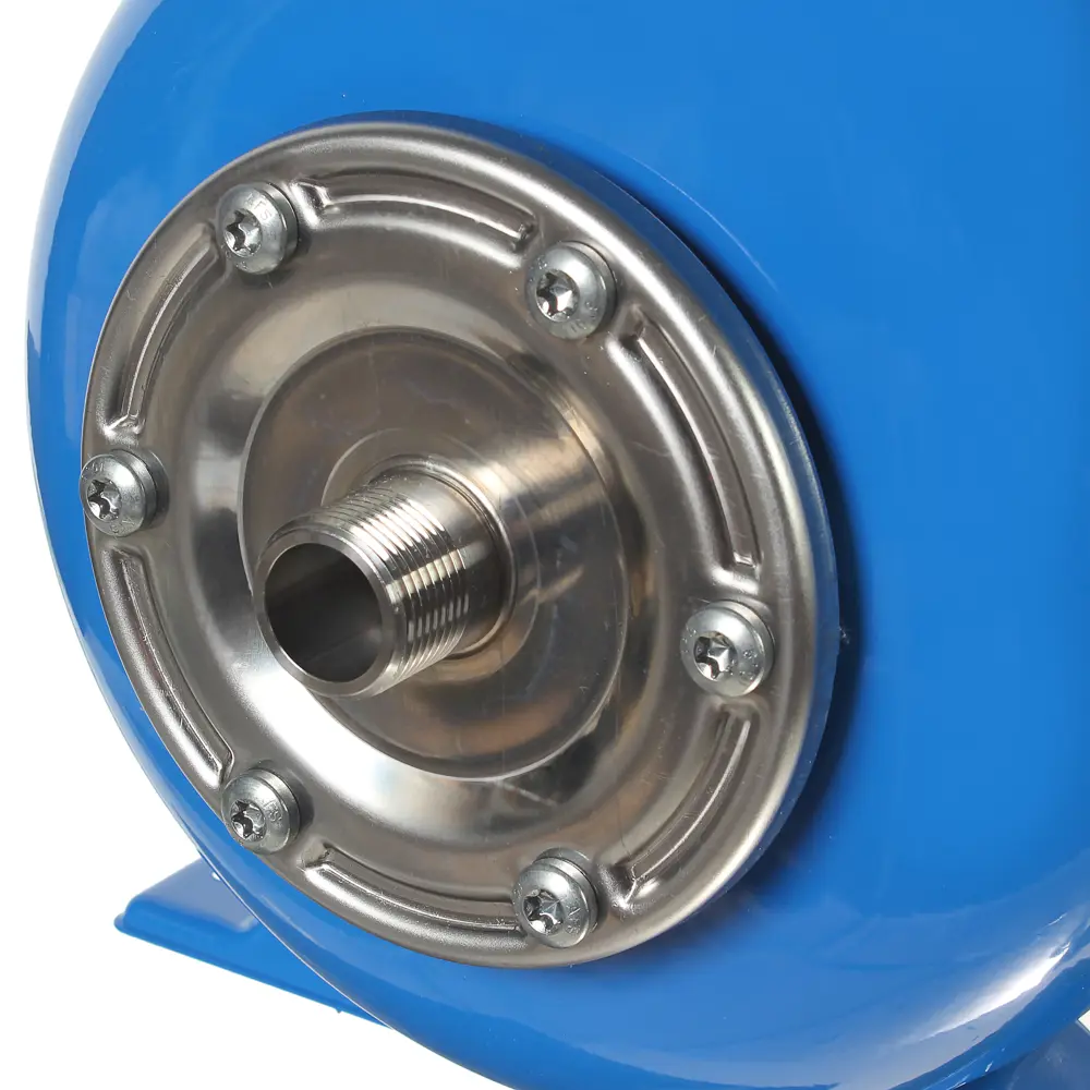 Гидроаккумулятор горизонтальный 24 л Тополь 9902 1" синий STLM-2062667 - Вид №1