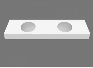 Подвесная раковина настенная овальная MOMA Design  белая