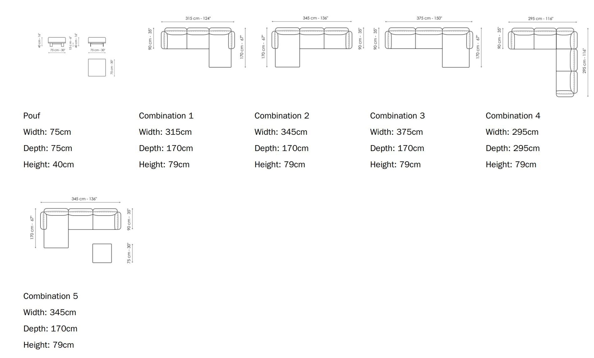 Ткань диван BONALDO смесь ARCH-00037823 - Вид №10