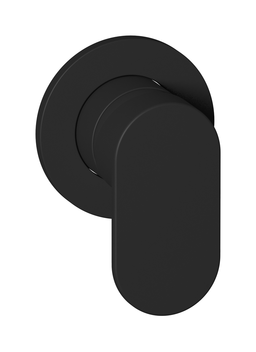 Внешние части встроенного смесителя на 1 потребителя WE ARE IB k2305np Matt Black K2