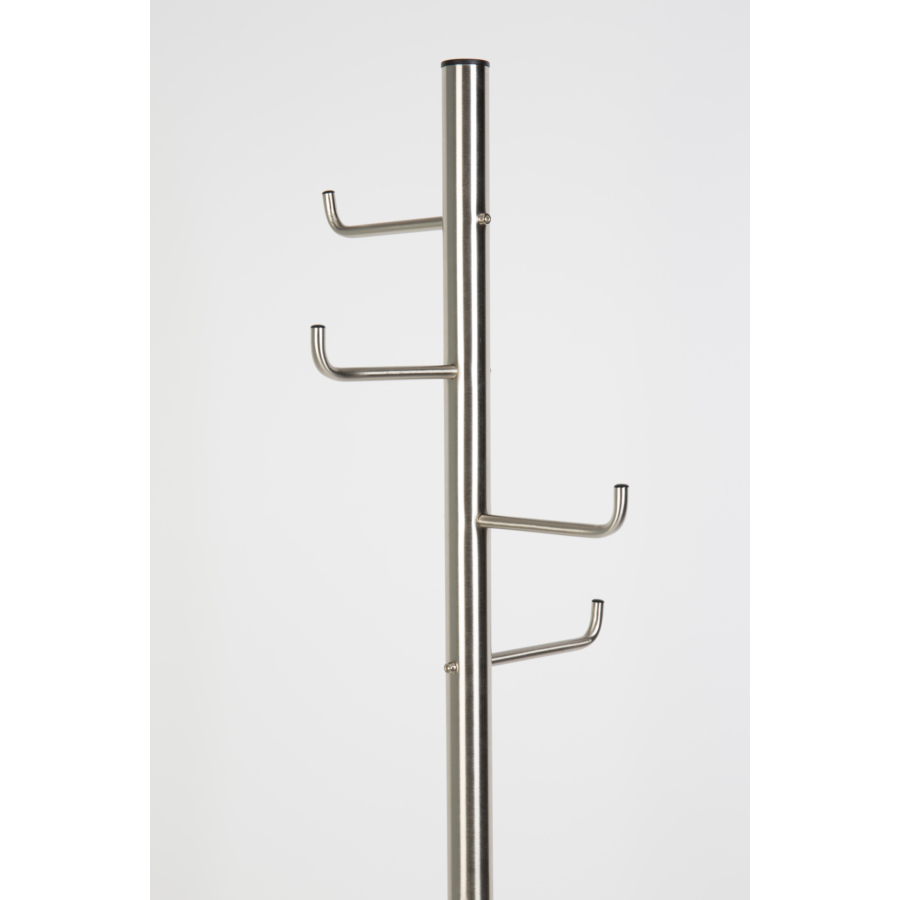 Вешалка для одежды Hooked никель White Label Living 7100004 - Вид №2